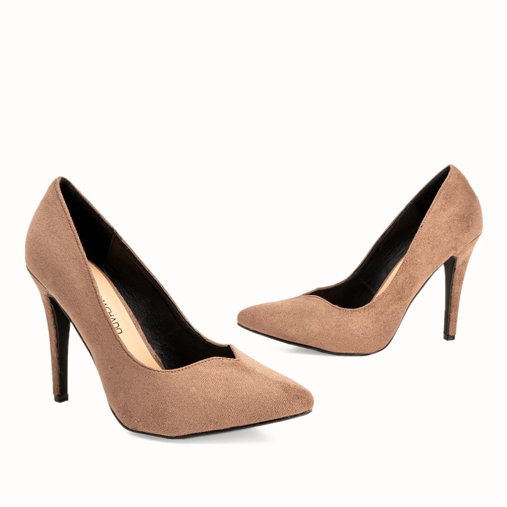 Andres Machado AM5584-07 Pump Brown 11cm Andres Machado AM5584-07 Pump Brown 11cm