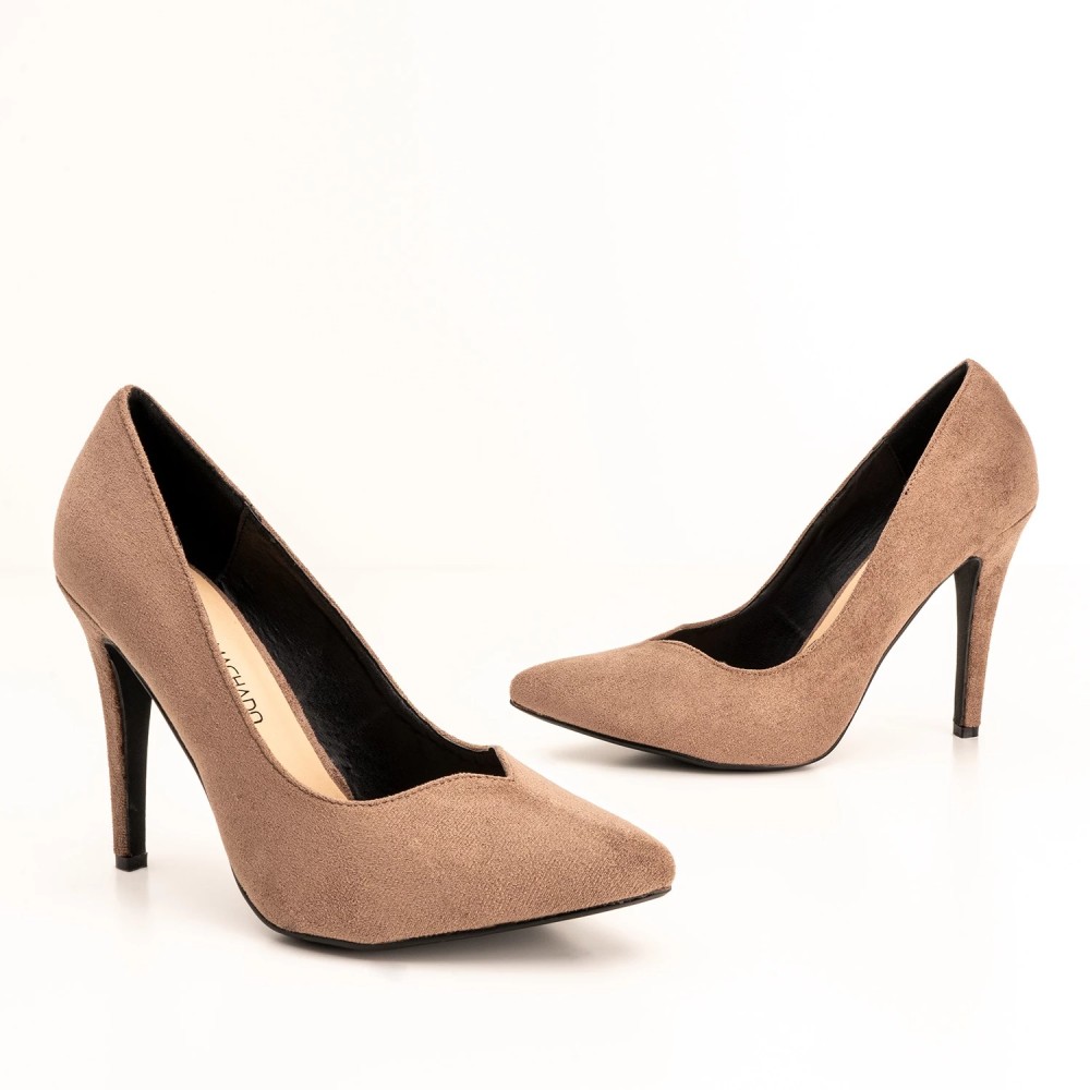 Andres Machado AM5584-07 Pump Brown 11cm Andres Machado AM5584-07 Pump Brown 11cm