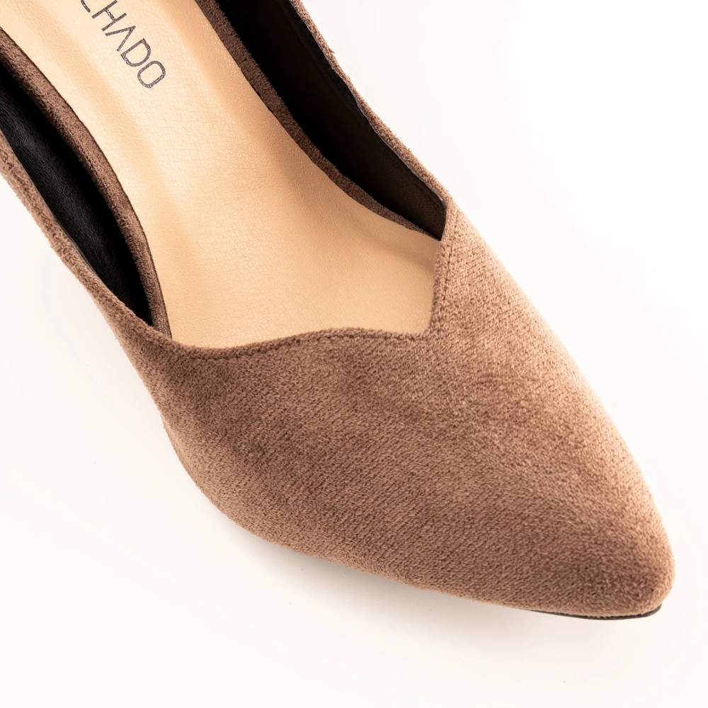 Andres Machado AM5584-07 Pump Brown 11cm Andres Machado AM5584-07 Pump Brown 11cm
