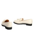 Andres Machado AM5599-15 Mocassin Ivory Andres Machado AM5599-15 Mocassin Ivory