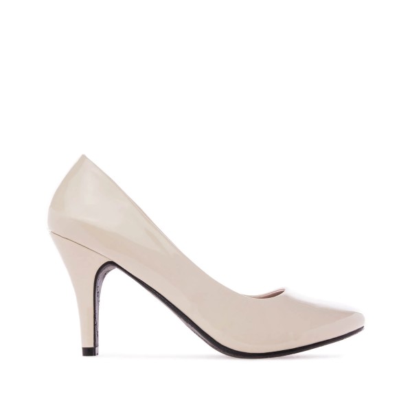 Andres Machado 422-13L Pump Beige 9.5cm Andres Machado 422-13L Pump Beige 9.5cm