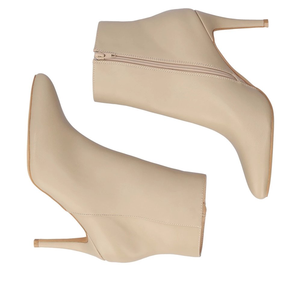 Andres Machado AM4239-13 Μποτάκι Μπεζ 10cm Andres Machado AM4239-13 Μποτάκι Μπεζ 10cm
