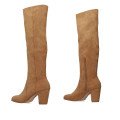 Andres Machado AM4250-05 High Heeled Boot Brown 9cm Andres Machado AM4250-05 High Heeled Boot Brown 9cm