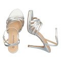 Andres Machado 5731-04 Sandal Silver 12cm Andres Machado 5731-04 Sandal Silver 12cm