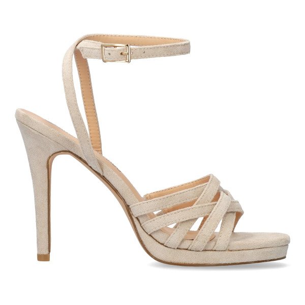 Andres Machado 5731-13 Sandal Beige 12cm Andres Machado 5731-13 Sandal Beige 12cm