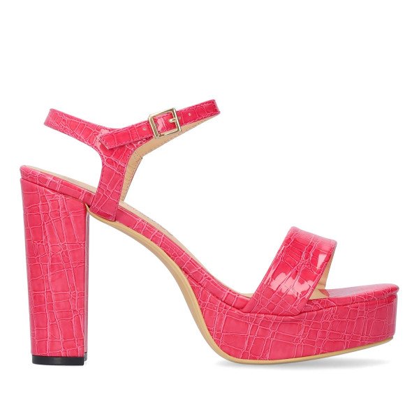 Andres Machado 5732-39 Sandal Fuchsia 12cm Andres Machado 5732-39 Sandal Fuchsia 12cm