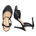 Andres Machado 5740-01 Sandal Black 12cm Andres Machado 5740-01 Sandal Black 12cm