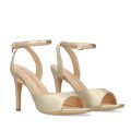Andres Machado 5736-01 Sandal Black 12cm Andres Machado 5736-01 Sandal Black 12cm