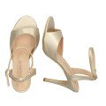 Andres Machado 5736-01 Sandal Black 12cm Andres Machado 5736-01 Sandal Black 12cm