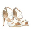 Andres Machado 5741-02 Sandal White 12cm Andres Machado 5741-02 Sandal White 12cm