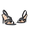 Andres Machado 5742-01 Sandal Black 11.5cm Andres Machado 5742-01 Sandal Black 11.5cm