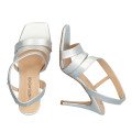 Andres Machado 5742-04 Sandal Silver 11.5cm Andres Machado 5742-04 Sandal Silver 11.5cm