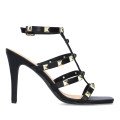 Andres Machado 5743-01 Sandal Black 12cm Andres Machado 5743-01 Sandal Black 12cm