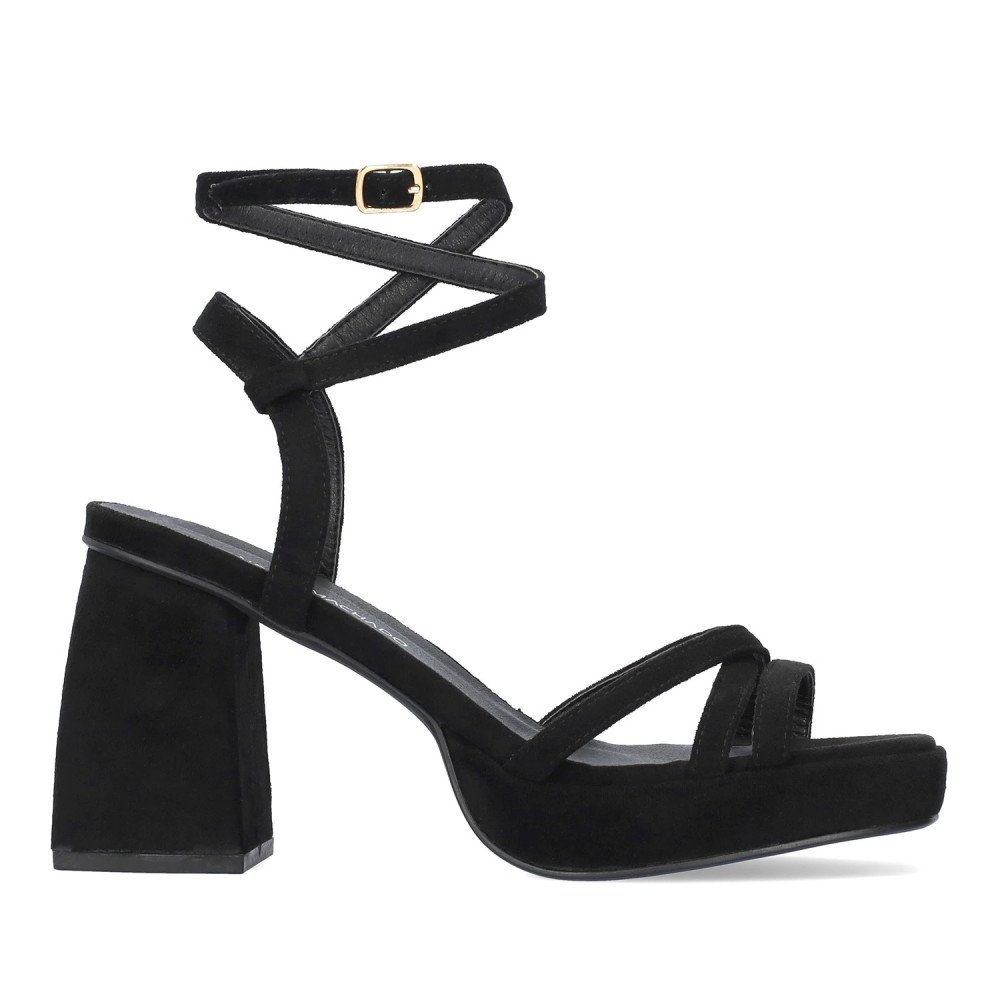 Andres Machado 5744-01 Sandal Black 11cm