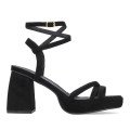 Andres Machado 5744-01 Sandal Black 11cm