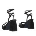 Andres Machado 5744-01 Sandal Black 11cm