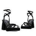 Andres Machado 5744-01 Sandal Black 11cm