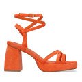Andres Machado 5744-28 Sandal Orange 11cm Andres Machado 5744-28 Sandal Orange 11cm