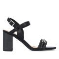 Andres Machado 5748-01 Sandal Black 9cm Andres Machado 5748-01 Sandal Black 9cm