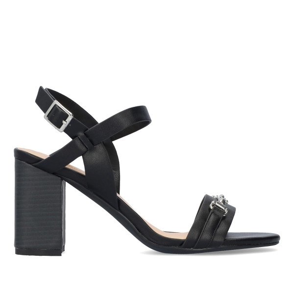 Andres Machado 5748-01 Sandal Black 9cm