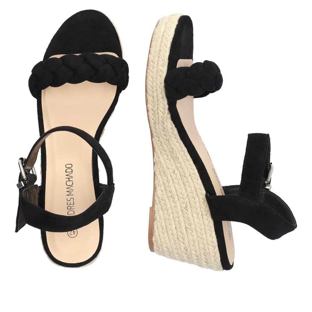 Andres Machado AM5751-01 Platform Black 8.5cm Andres Machado AM5751-01 Platform Black 8.5cm