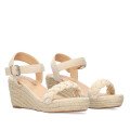 Andres Machado AM5751-13 Platform Beige 8.5cm Andres Machado AM5751-13 Platform Beige 8.5cm