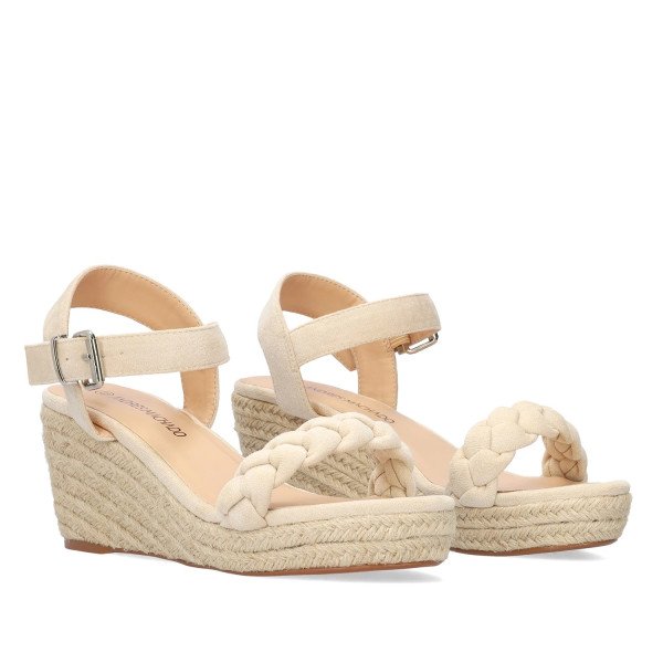 Andres Machado AM5751-13 Platform Beige 8.5cm Andres Machado AM5751-13 Platform Beige 8.5cm