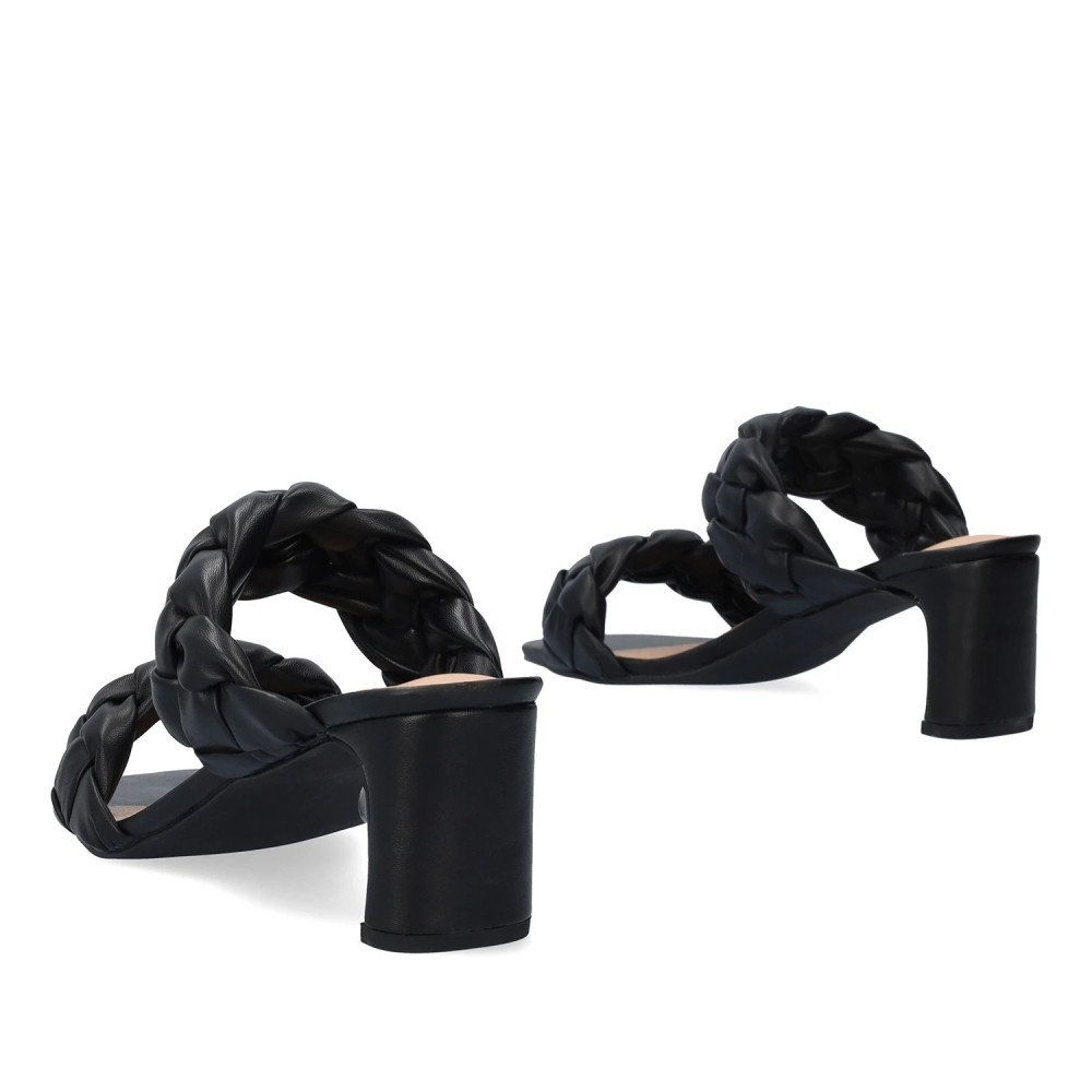 Andres Machado AM5753-01 Mule Black 7.5cm Andres Machado AM5753-01 Mule Black 7.5cm