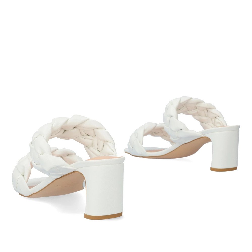 Andres Machado AM5753-02 Mule White 7.5cm Andres Machado AM5753-02 Mule White 7.5cm