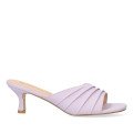 Andres Machado AM5754-10 Mule Lilac 7cm Andres Machado AM5754-10 Mule Lilac 7cm