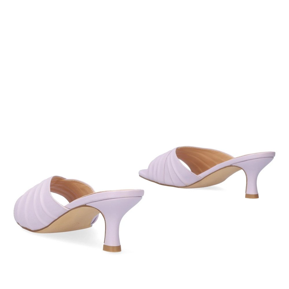 Andres Machado AM5754-10 Mule Lilac 7cm Andres Machado AM5754-10 Mule Lilac 7cm