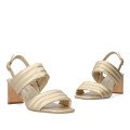 Andres Machado 5755-06 Sandal Gold 7.5cm Andres Machado 5755-06 Sandal Gold 7.5cm