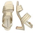 Andres Machado 5755-06 Sandal Gold 7.5cm Andres Machado 5755-06 Sandal Gold 7.5cm