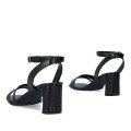 Andres Machado 5756-01 Sandal Black 7.5cm Andres Machado 5756-01 Sandal Black 7.5cm