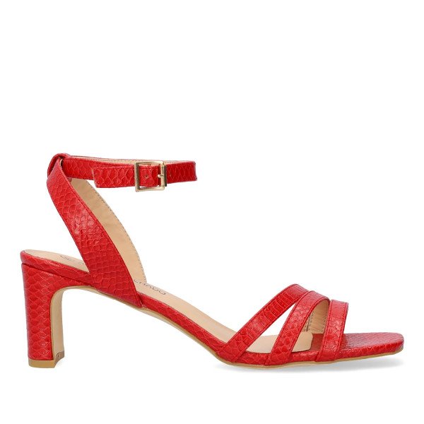 Andres Machado 5756-14 Sandal Red 7.5cm