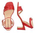 Andres Machado 5756-14 Sandal Red 7.5cm Andres Machado 5756-14 Sandal Red 7.5cm
