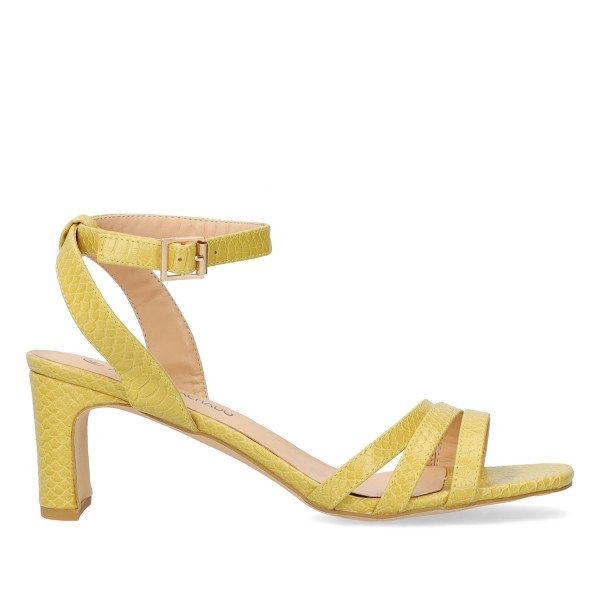 Andres Machado 5756-24 Sandal Yellow 7.5cm