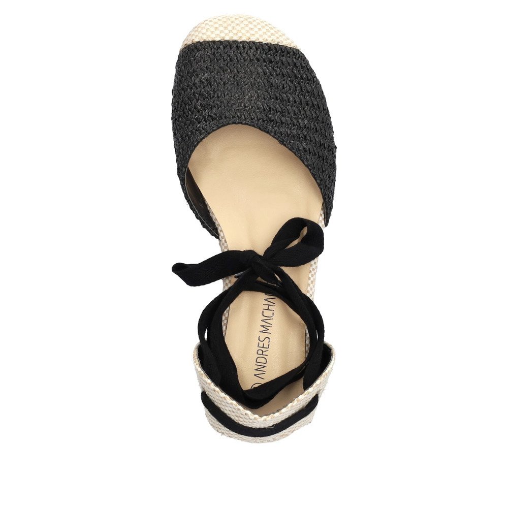 Andres Machado AM5757-01 Platform Black 7cm Andres Machado AM5757-01 Platform Black 7cm