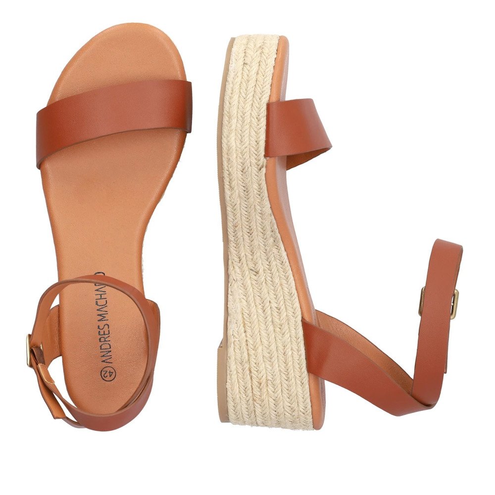 Andres Machado AM5758-05 Platform Brown 6.5cm Andres Machado AM5758-05 Platform Brown 6.5cm