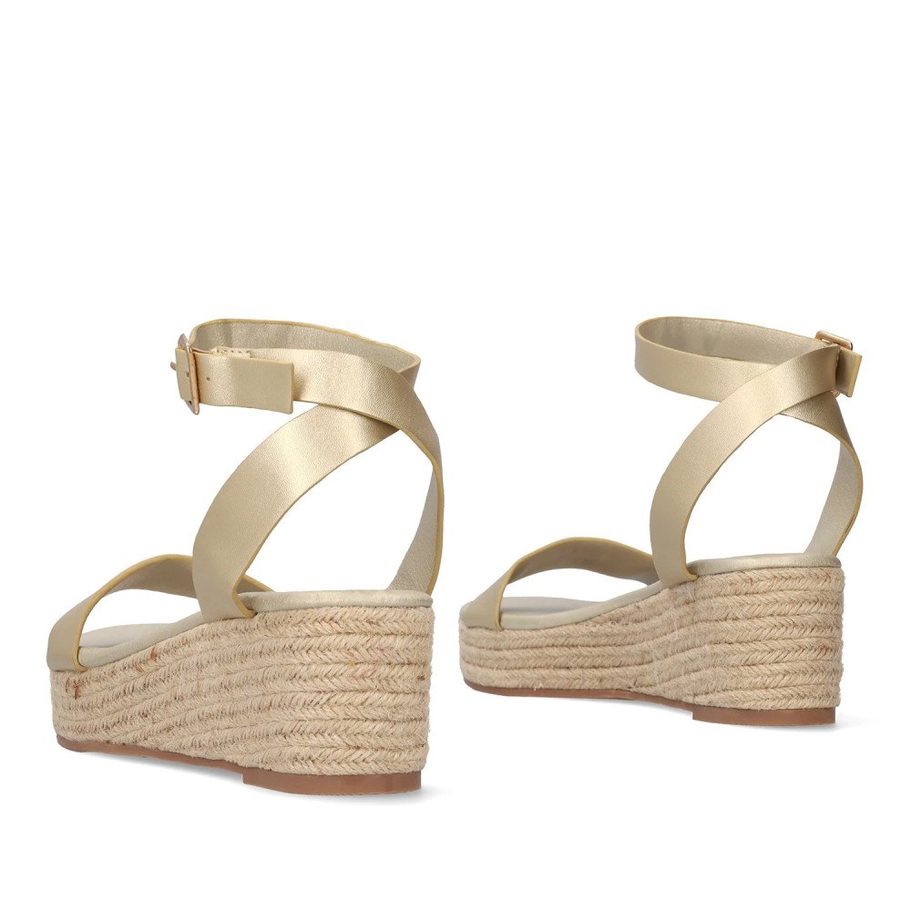 Andres Machado AM5758-06 Platform Gold 6.5cm Andres Machado AM5758-06 Platform Gold 6.5cm