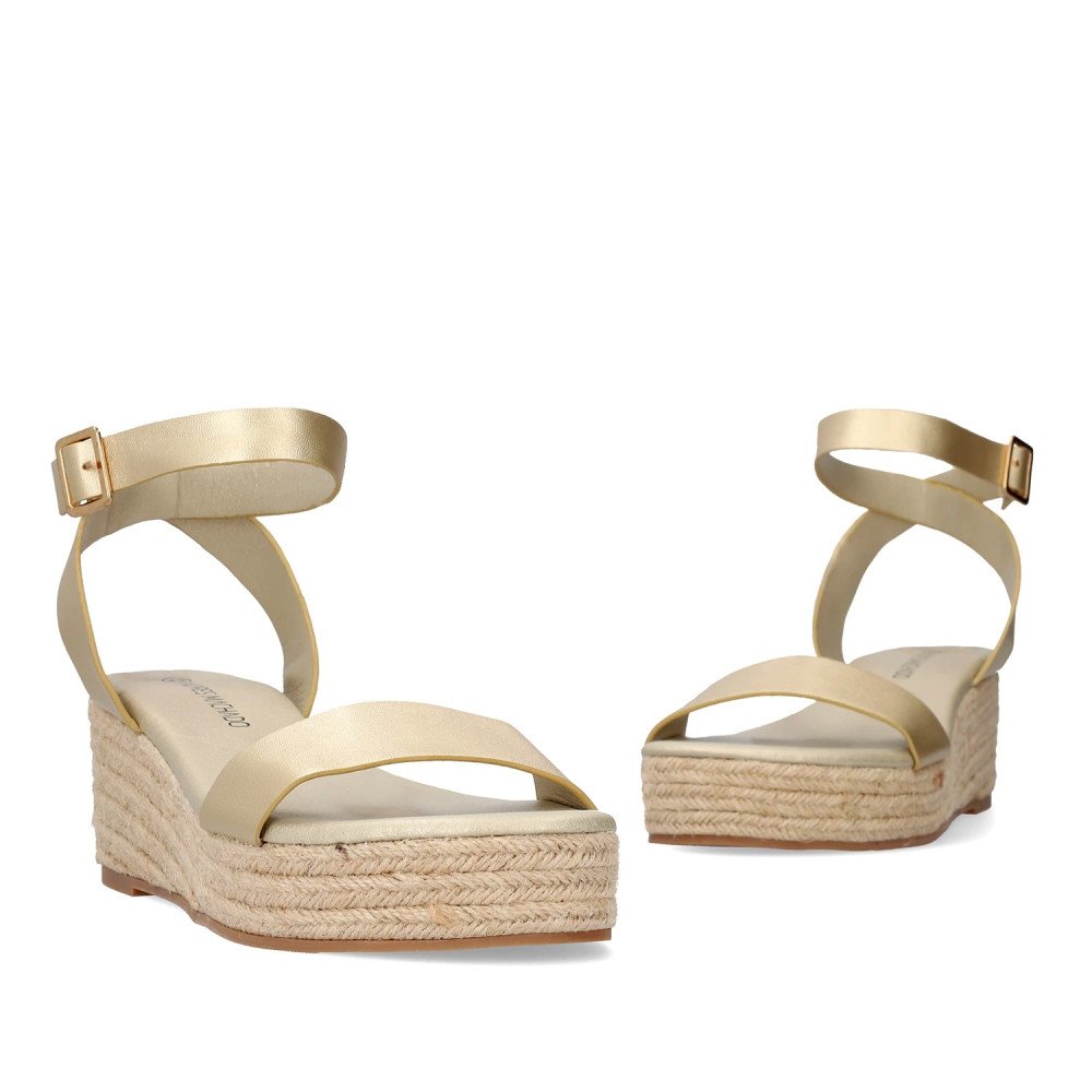 Andres Machado AM5758-06 Platform Gold 6.5cm Andres Machado AM5758-06 Platform Gold 6.5cm