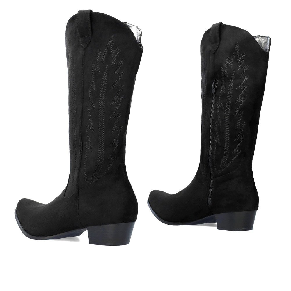 Andres Machado 6001-01 Boots Black 4cm Andres Machado 6001-01 Boots Black 4cm