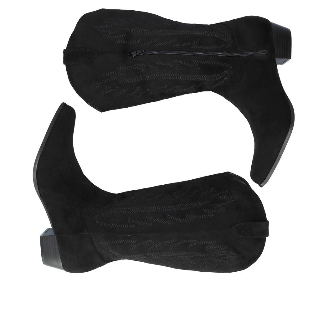 Andres Machado 6001-01 Boots Black 4cm Andres Machado 6001-01 Boots Black 4cm