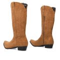 Andres Machado 6001-05 Brown Boots 4cm Andres Machado 6001-05 Brown Boots 4cm