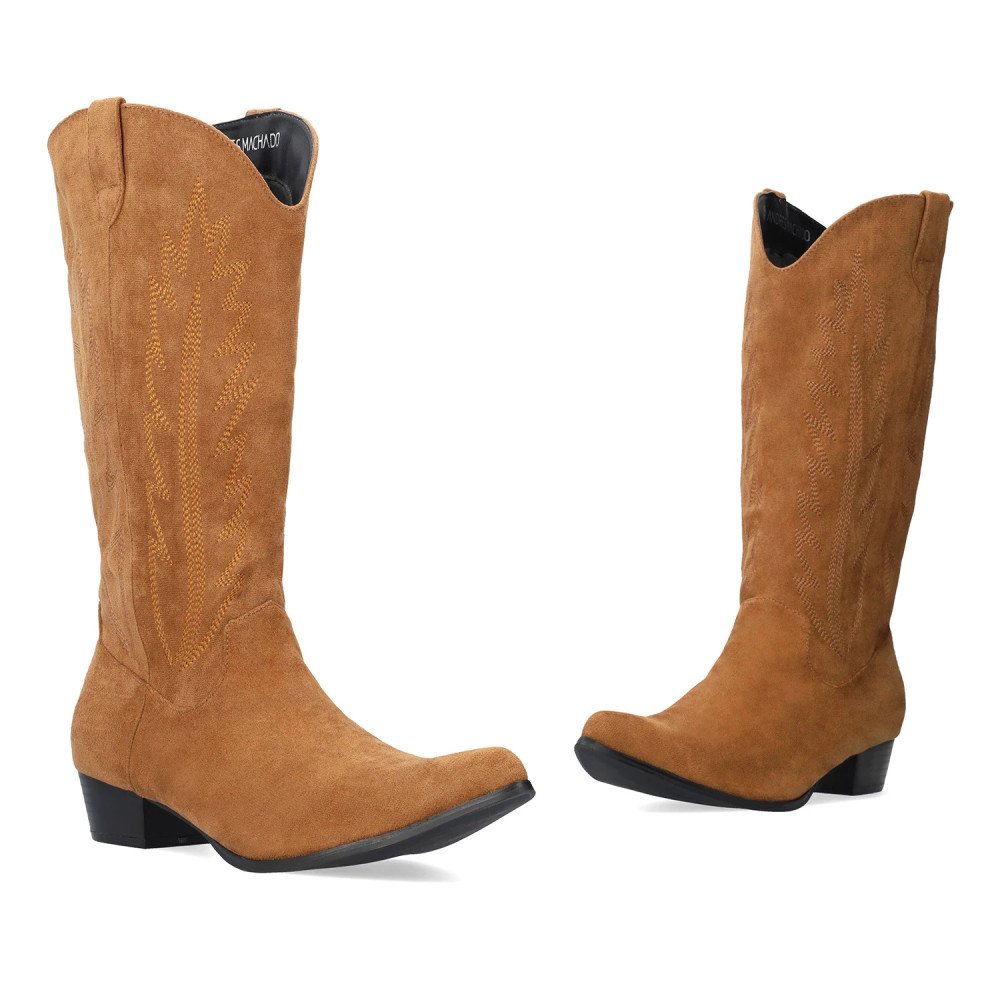 Andres Machado 6001-05 Brown Boots 4cm Andres Machado 6001-05 Brown Boots 4cm