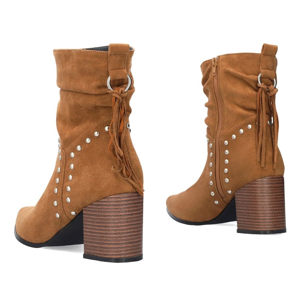 Andres Machado 6002-05 Ankle Boots Brown 8cm Andres Machado 6002-05 Ankle Boots Brown 8cm