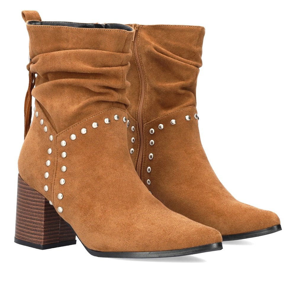 Andres Machado 6002-05 Ankle Boots Brown 8cm Andres Machado 6002-05 Ankle Boots Brown 8cm