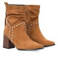 Andres Machado 6002-05 Ankle Boots Brown 8cm Andres Machado 6002-05 Ankle Boots Brown 8cm