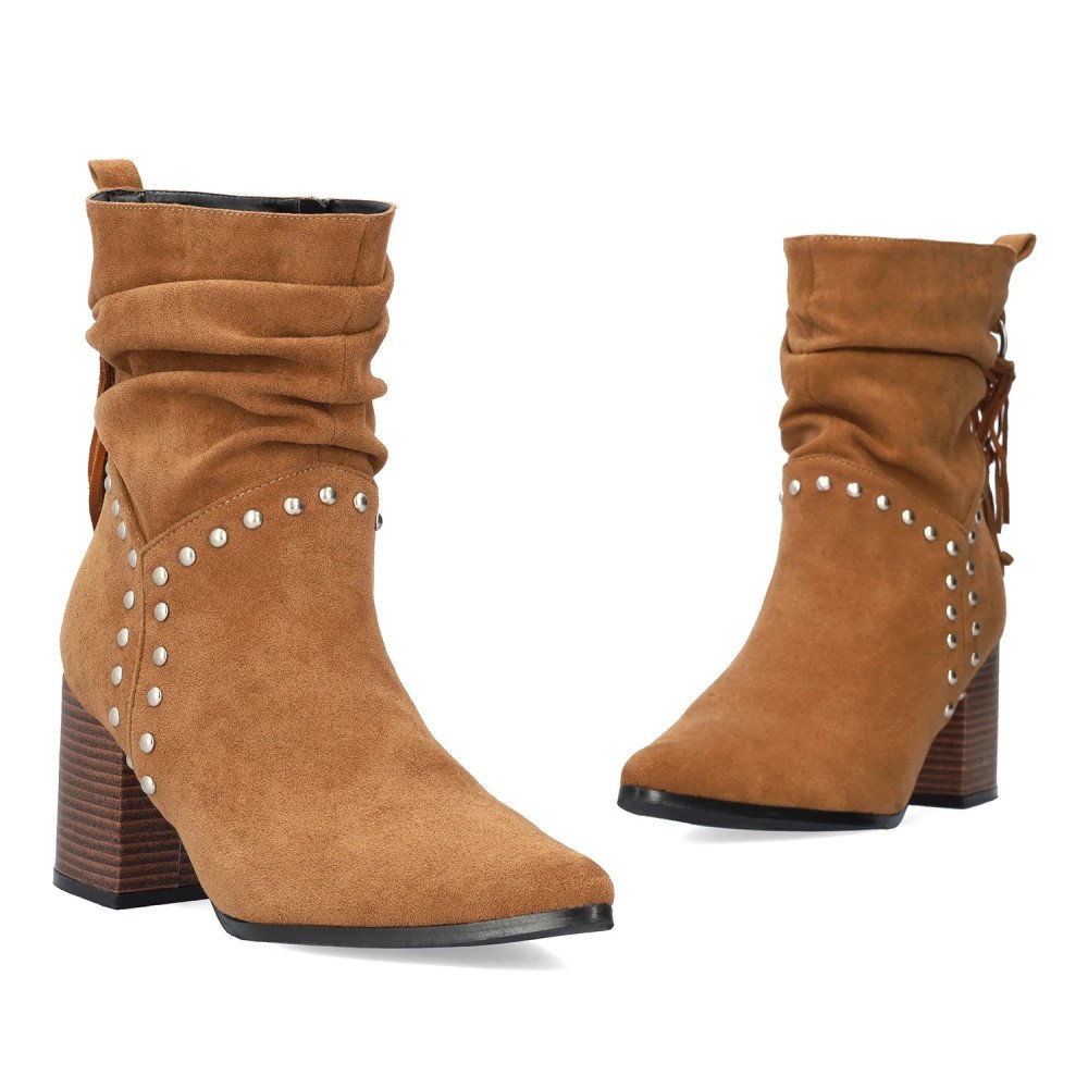 Andres Machado 6002-05 Ankle Boots Brown 8cm Andres Machado 6002-05 Ankle Boots Brown 8cm