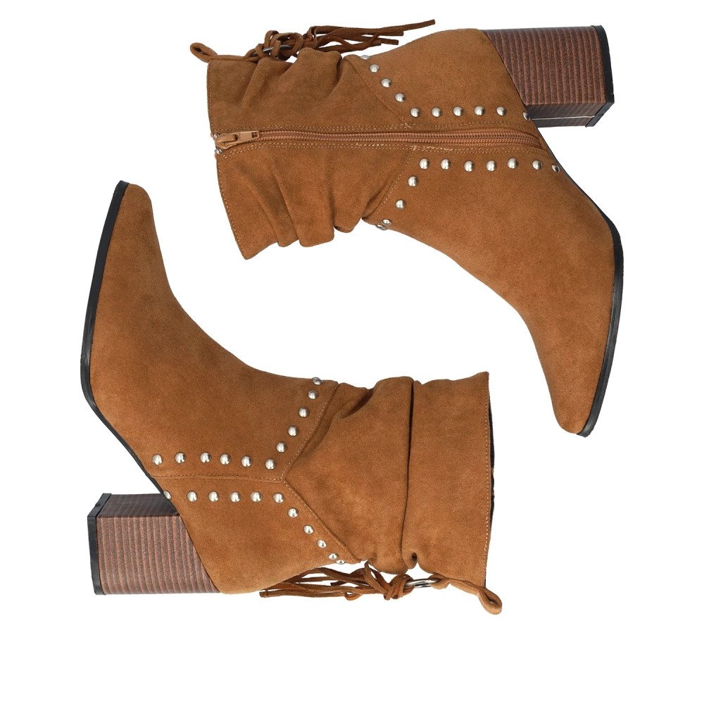 Andres Machado 6002-05 Ankle Boots Brown 8cm Andres Machado 6002-05 Ankle Boots Brown 8cm